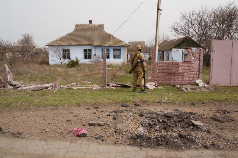 Белгородское село обстреливается весь день