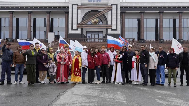 Автопробег состоялся в Южно-Сахалинске