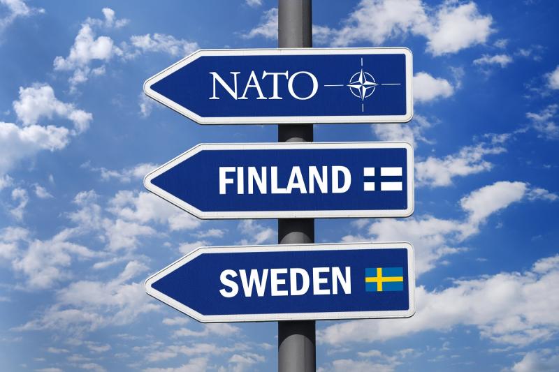 Таблички НАТО, Финляндия, Швеция
