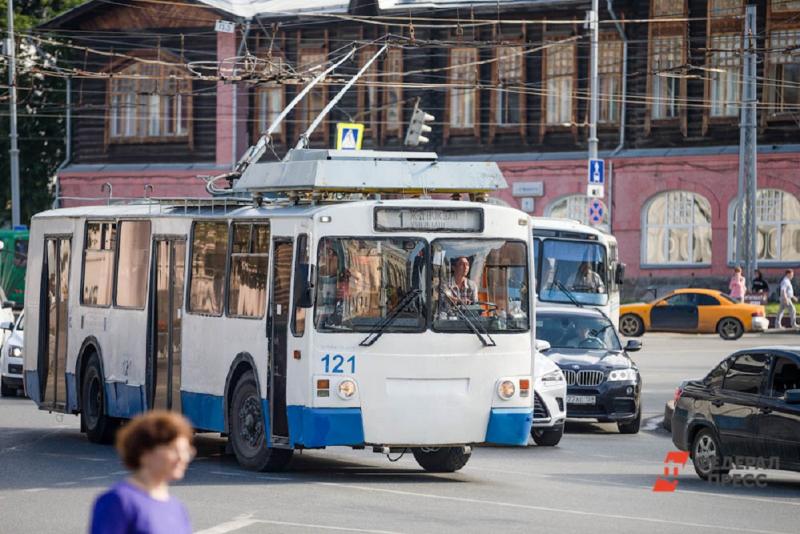 Троллейбус в Екатеринбурге