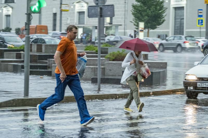 Сильные осадки обрушились на Приморье ночью