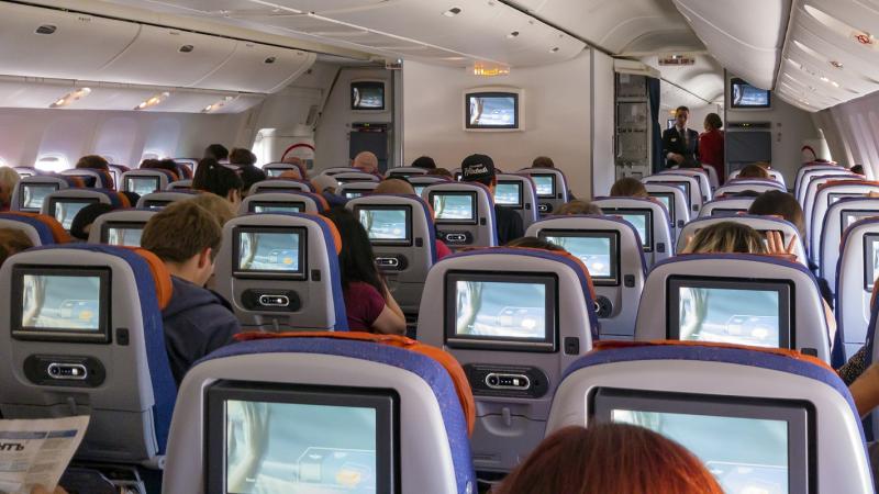 салон самолета
