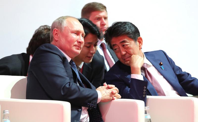 У японского политика сложились очень хорошие, рабочие, конструктивные отношения с президентом Путиным