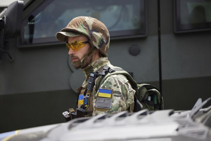 Украинский военнослужащие