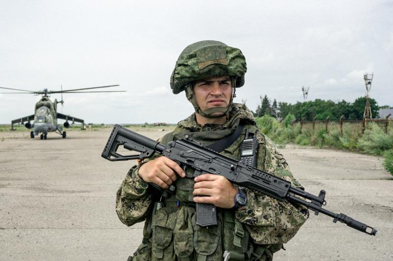 российский военнослужащий