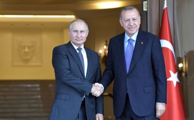 Владимир Путин и Тайип Эрдоган