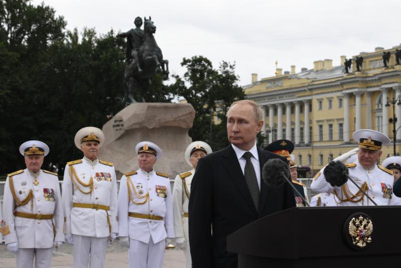 Путин в Петербурге