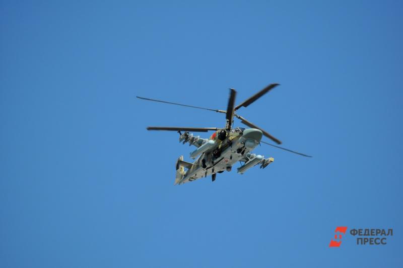 Вертолеты пролетели над Арсеньевом