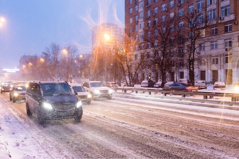 Разметка под снегом штраф