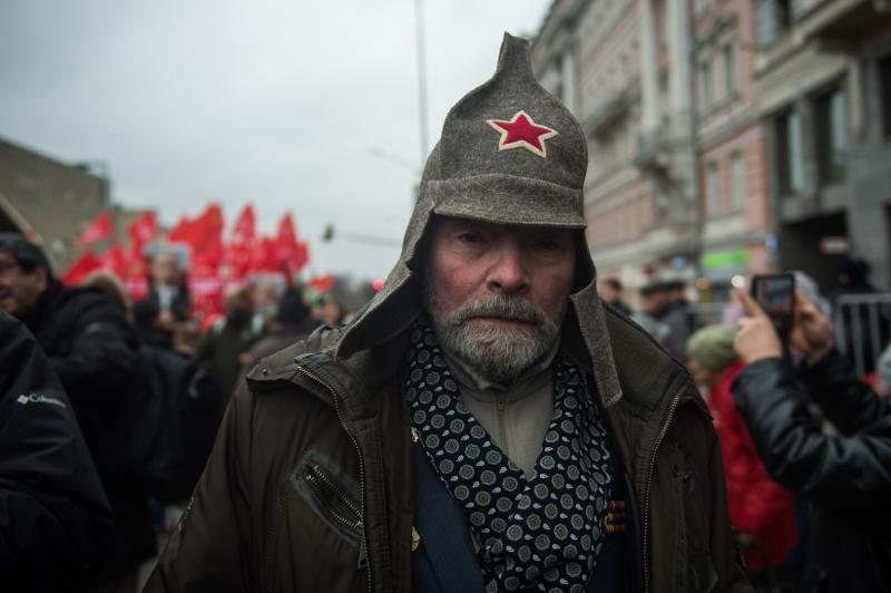 100-летие Октябрьской революции в Москве