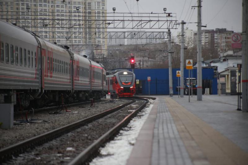 Поезд прибыл в Екатеринбург