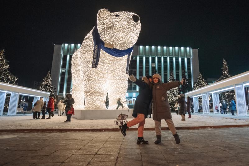 Белые медведи СУЭНКО в Тюмени