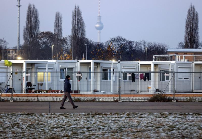 пункты размещения беженцев в берлине