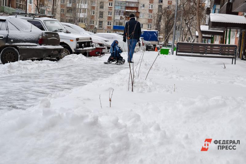 Снегопад обрушился на Камчатку