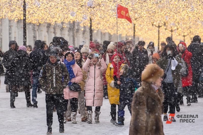 Туристы из Китая могут въезжать в Россию