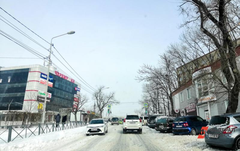 Сильный снегопад ожидается во Владивостоке