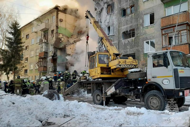 взрыв газа в новосибирске