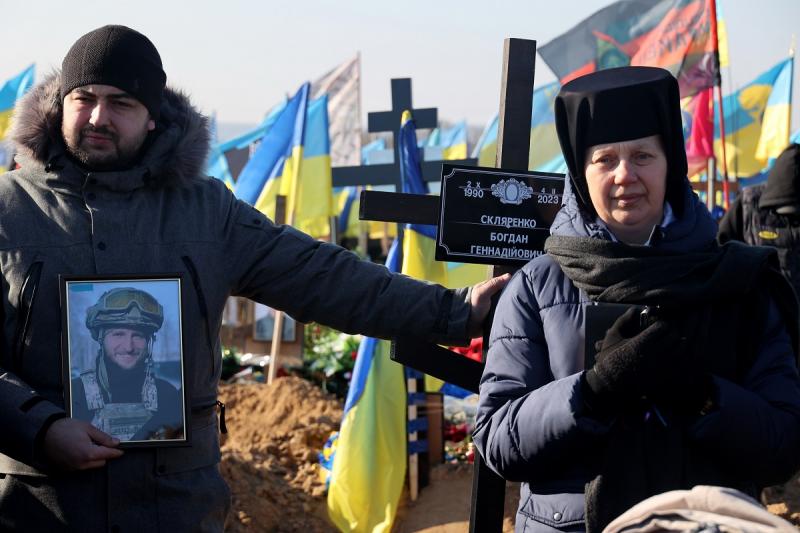 похороны погибшего в бахмуте украинского военного