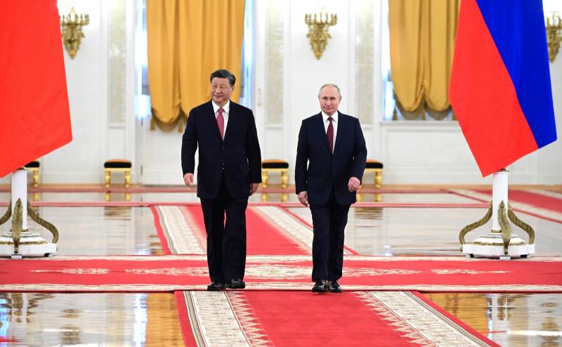 Встреча Си Цзиньпина и Путина
