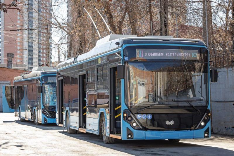 Новые троллейбусы отправятся в Академический и на Химмаш