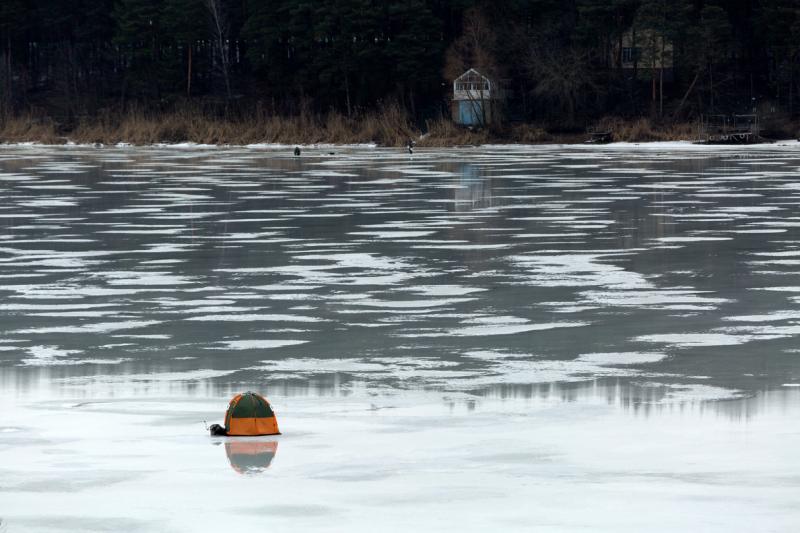 Лед на реке