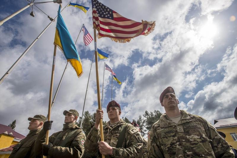 украинские и американские военные