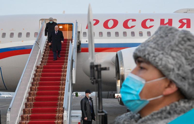 Премьер-министр России Михаил Мишустин прилетел в Тюмень