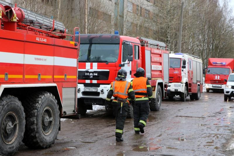 Крупный пожар в Дзержинске