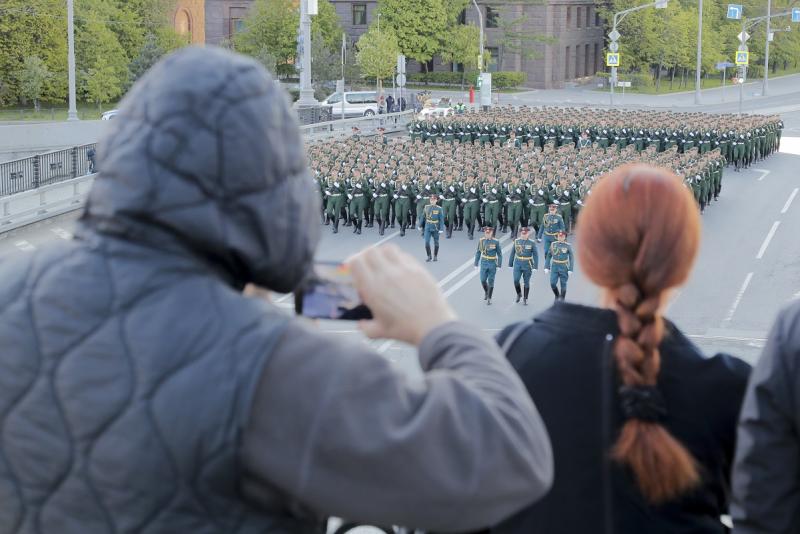 репетиция парада победы в москве
