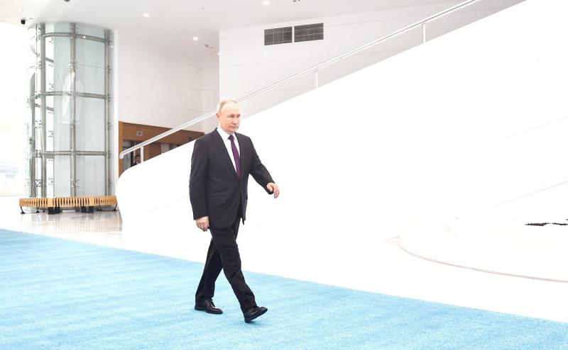 Президент Путин в Казахстане