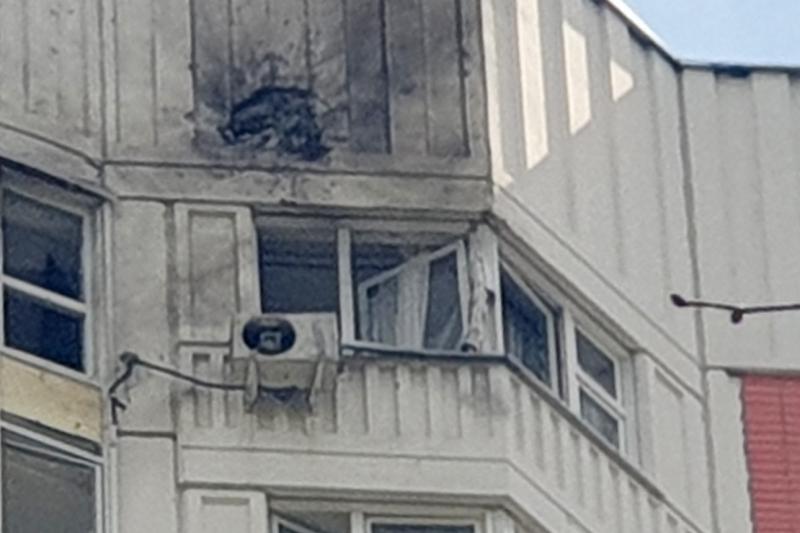 дом пострадал от дрона