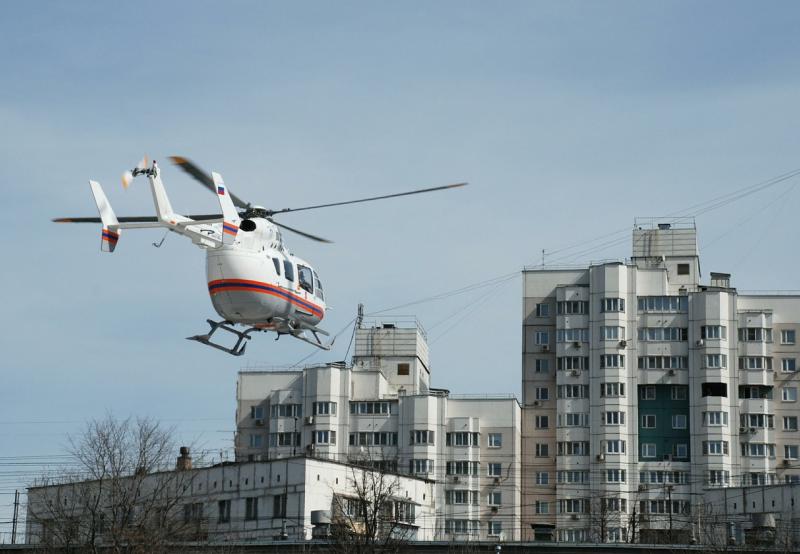 На вертолете политика привезли в Нижний Новгород