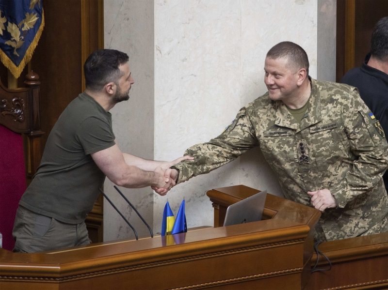 владимир зеленсий и валерий залужный