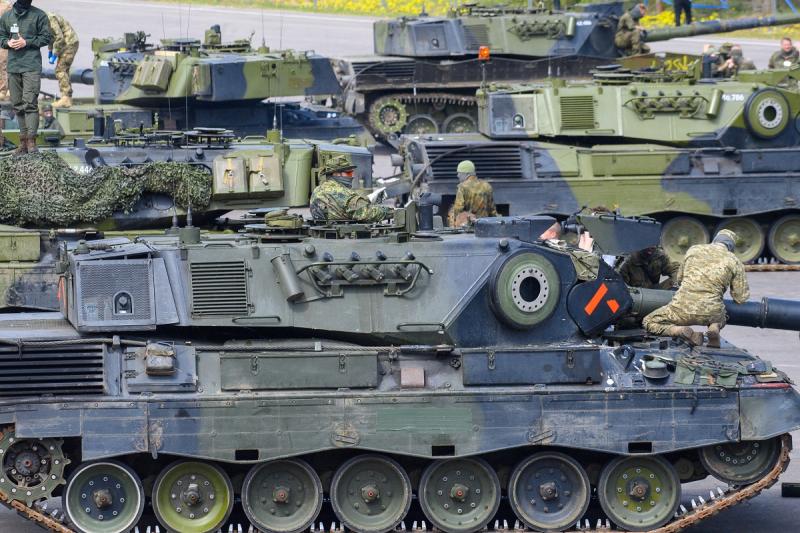 танки leopard на украине
