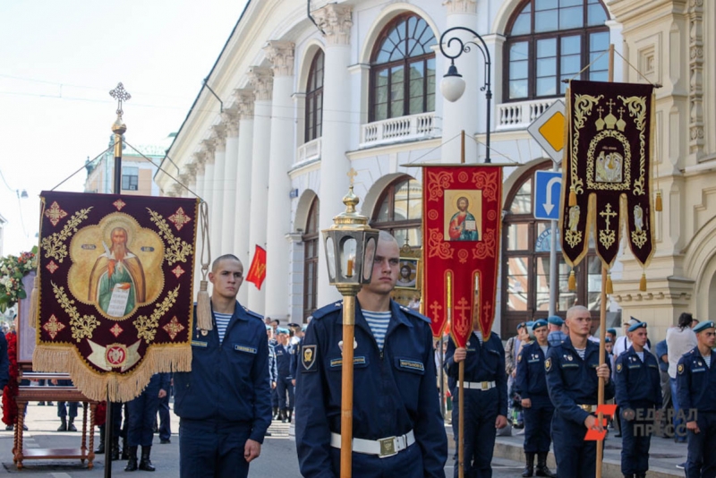 Крестный ход на Ильин день