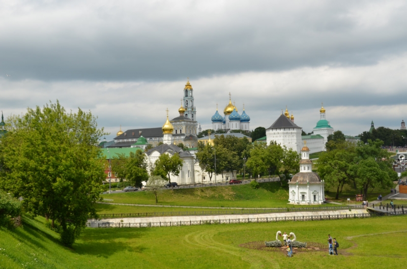 Панорама Свято-Троицкой Сергиевой лавры
