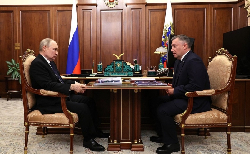 Путин и Кобзев