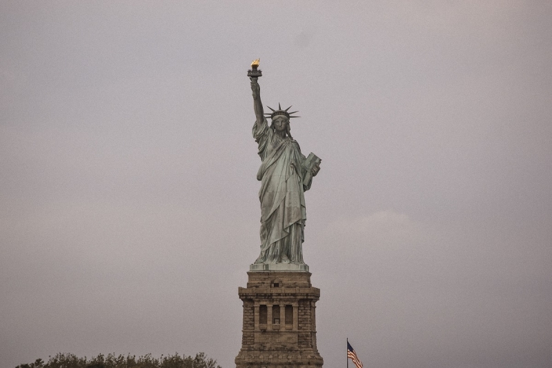 статуя свободы в нью-йорке