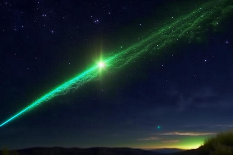 С Земли удастся увидеть зеленую комету Нишимура: когда это произойдет |  Москва | ФедералПресс