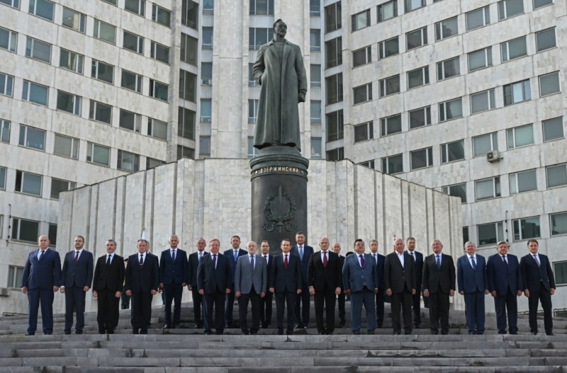 Открытие памятника Феликсу Дзержинскому в Москве