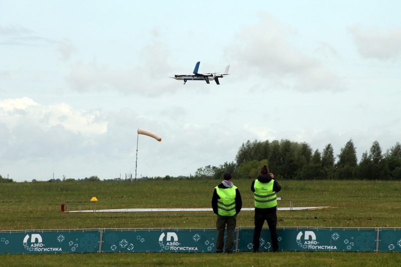 Запуск БПЛА