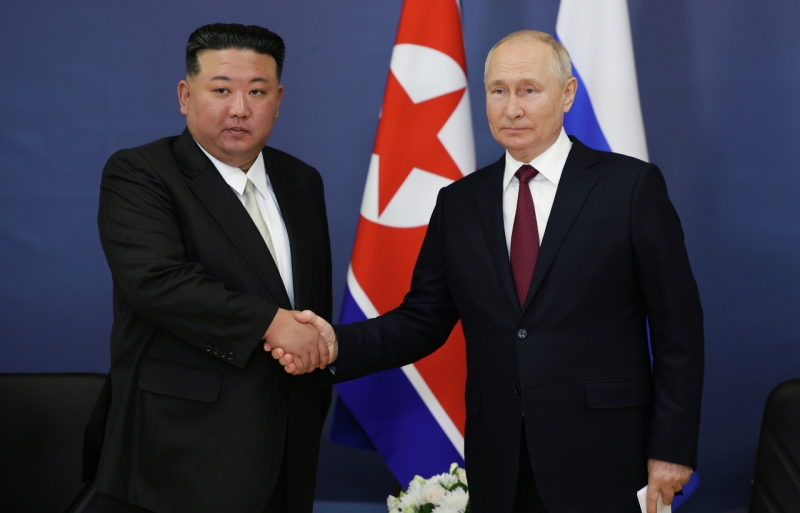 Ким Чен Ын и Путин