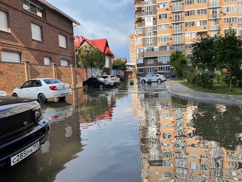 Ливни в Краснодарском крае частое явление