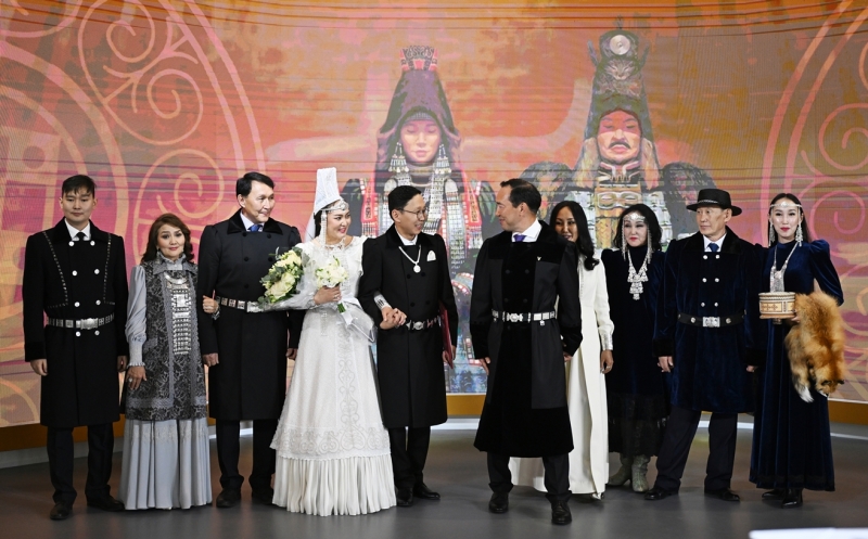 Якутская свадьба на ВДНХ