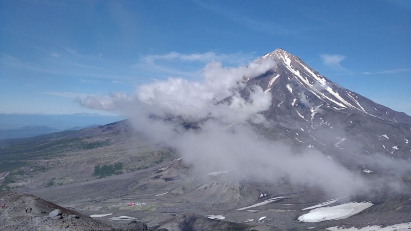 Вулкан Камчатка