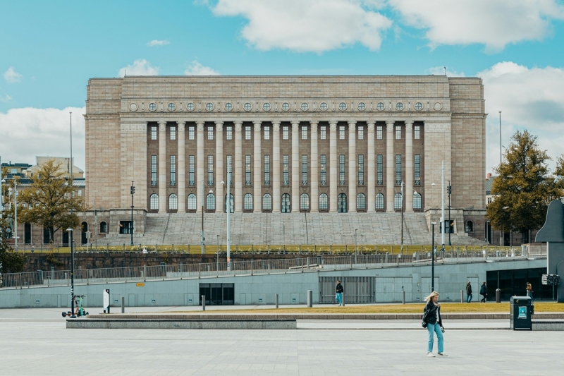 Парламент в Хельсинки