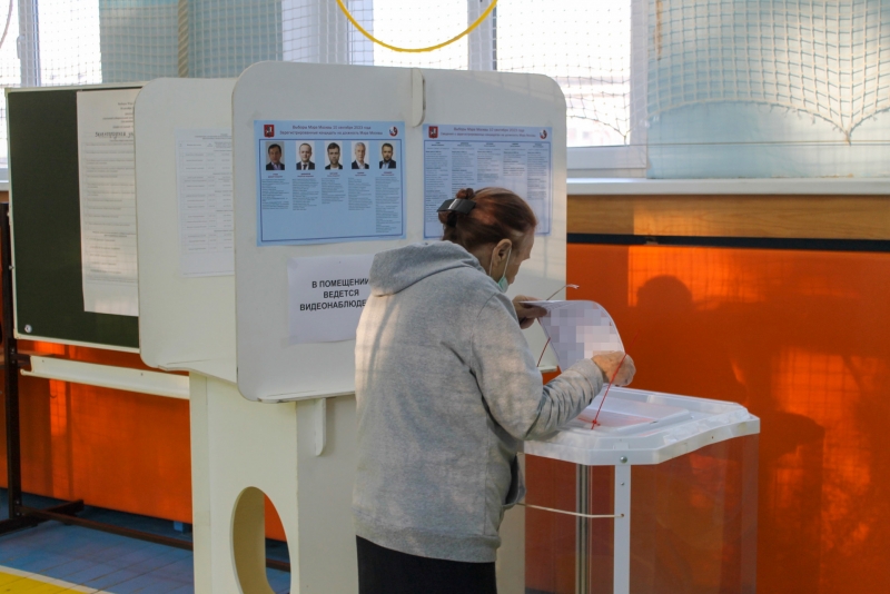 В ЦФО голосуют за мэра Москвы Сергея Собянина