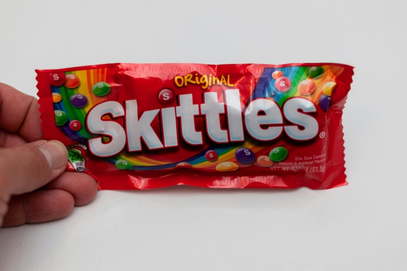 Популярные конфеты Skittles