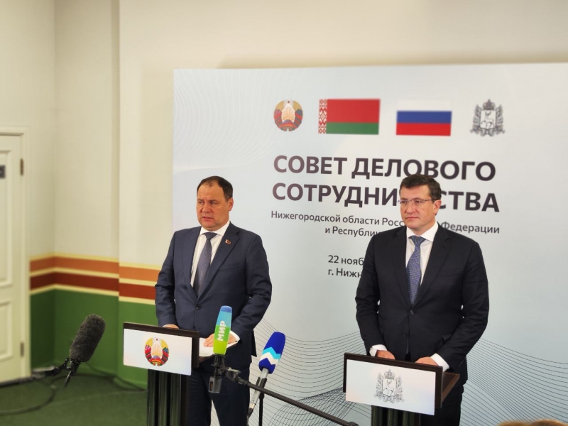 Роман Головченко и Глеб Никитин подвели итоги Совета делового сотрудничества
