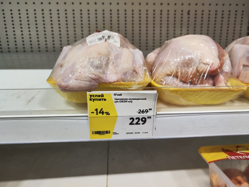 Цена на курицу